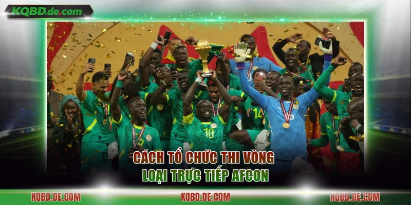 Cách tổ chức thi vòng loại trực tiếp AFCON